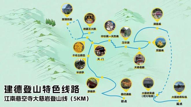徒步骑行三大特色线路等你！九游会j9入口登录新版登山(图9)
